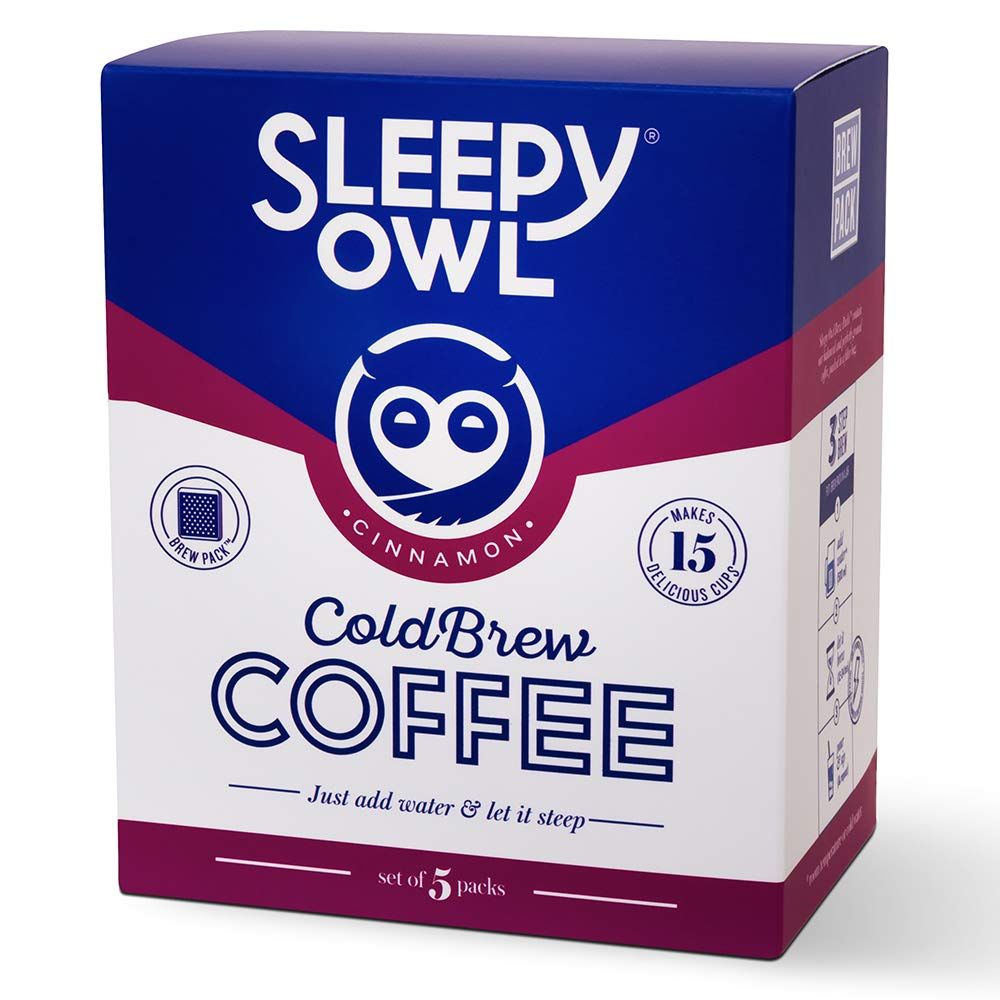 Sleepy Owl Coffee Cinnamon Cold Brew Pack Image