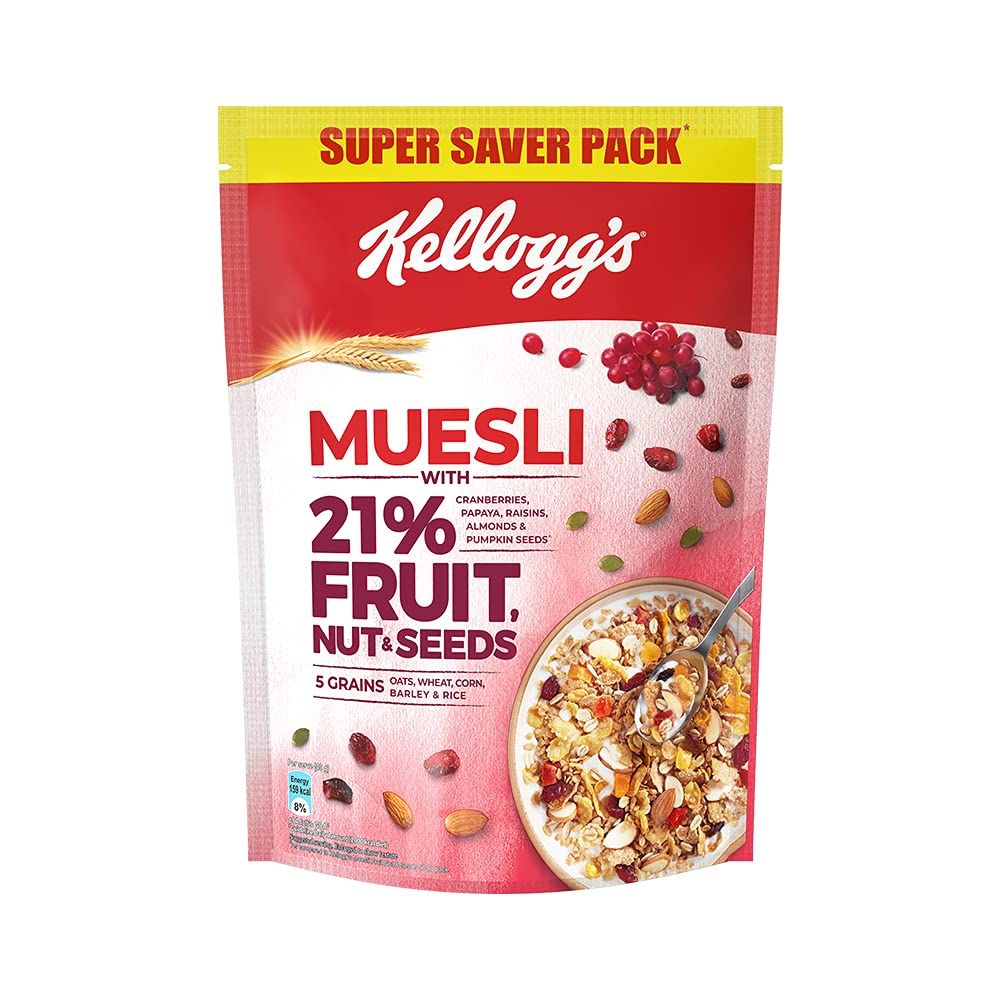 Kellogg's Muesli 21% With Fruit ,Nuts & Seeds Image