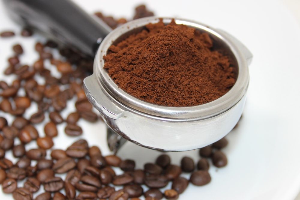 Ground Coffee Beans Image