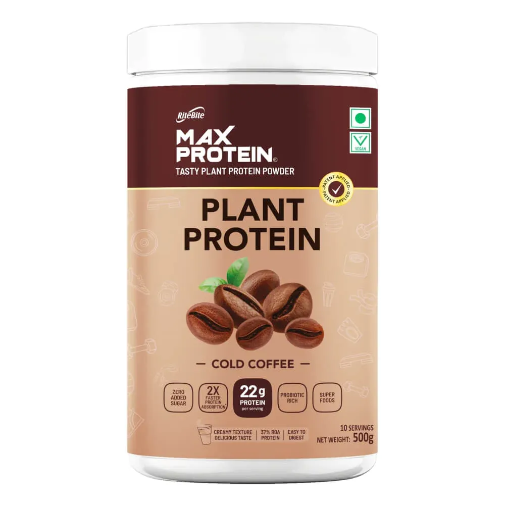 Max Protein Plant Protein Powder Cold Coffee Image