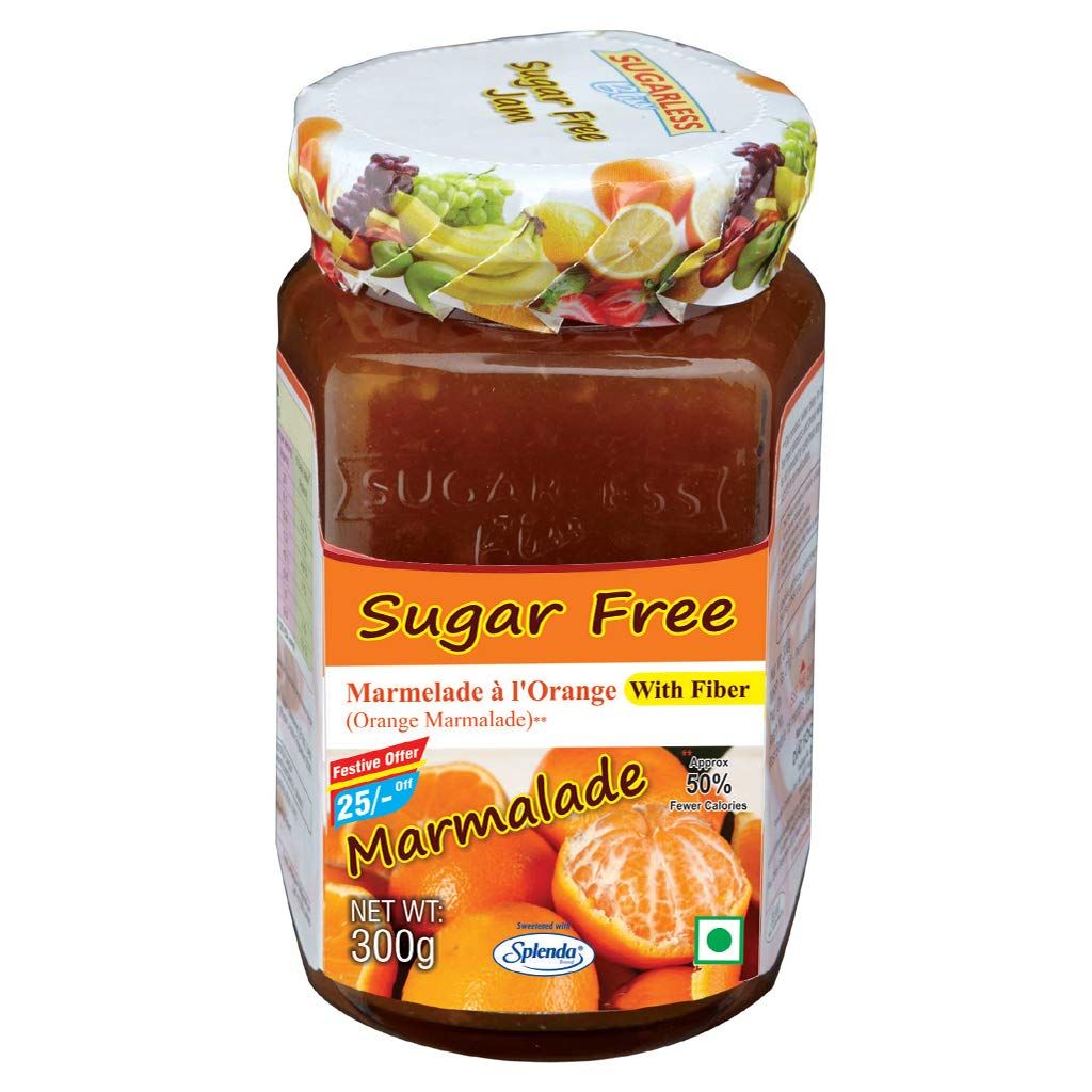 Sugarless Bliss Sugar Free Orange Marmalade With Fiber Image