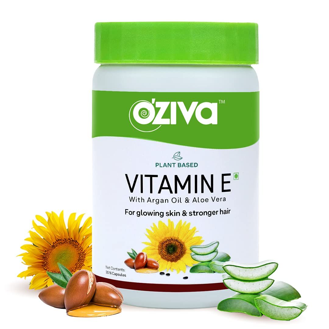 OZiva Plant Based Natural Vitamin E (Tocopherol) Image