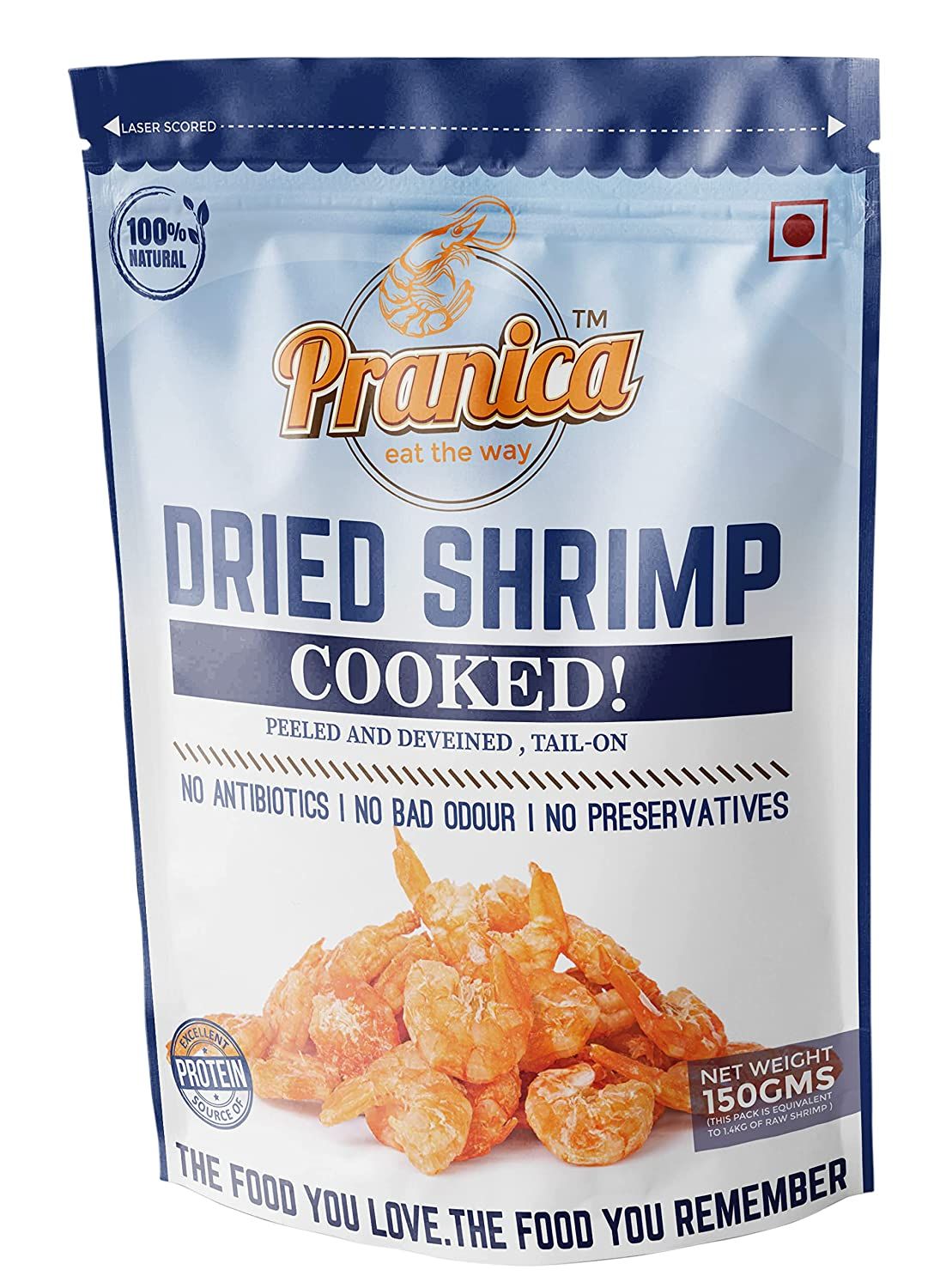 Pranica Dried Shrimp Seafood Image