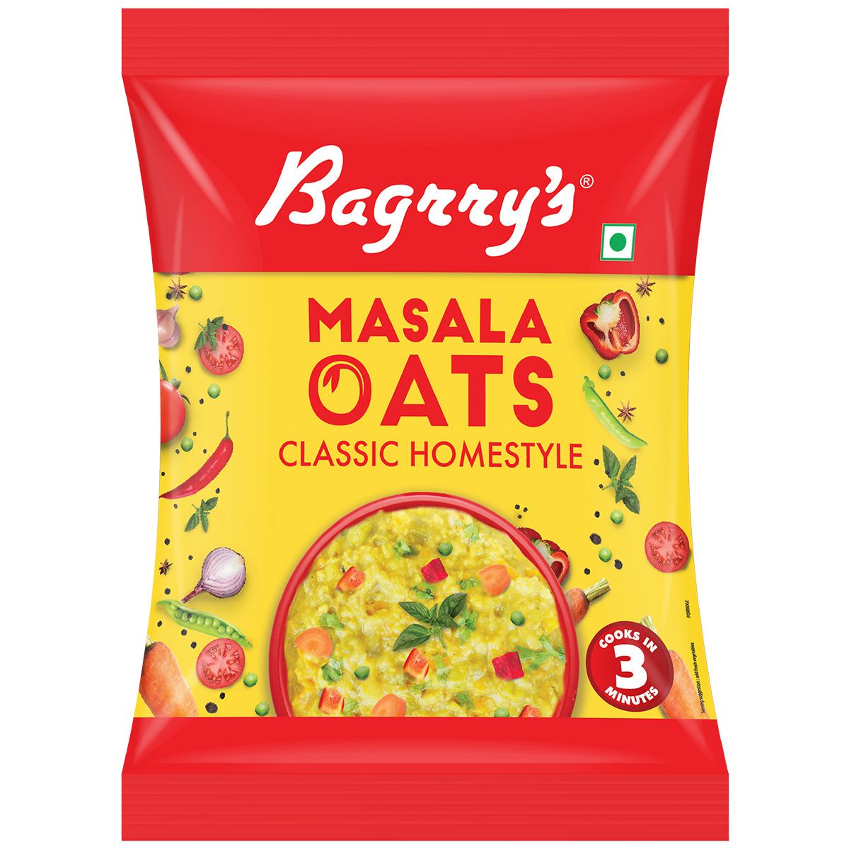 Bagrry's Masala Oats Classic Homestyle Image