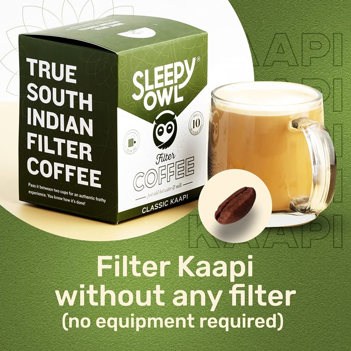 Sleepy Owl Madras Filter Coffee Brew Image