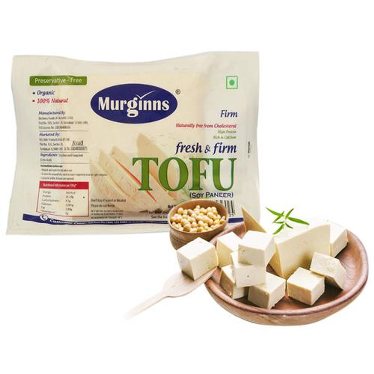 Murginns Organic Tofu Soy Paneer Image