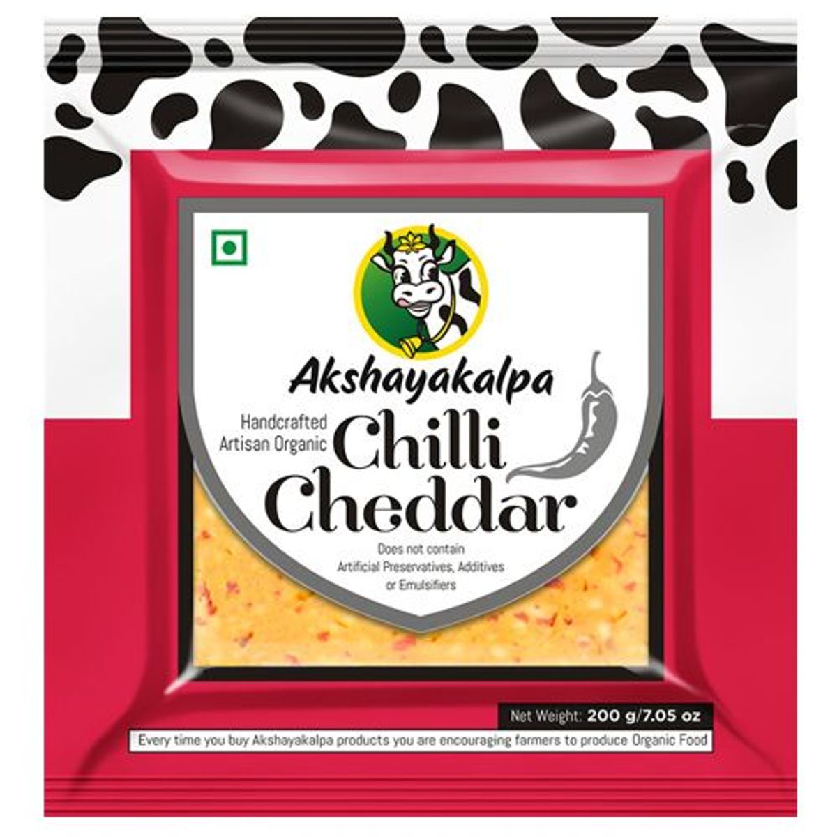 Akshayakalpa Chilli Cheddar Cheese Image