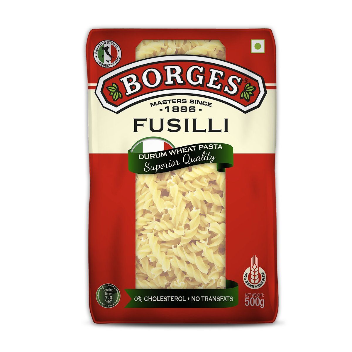 Borges Fusilli Durum Wheat Pasta Image