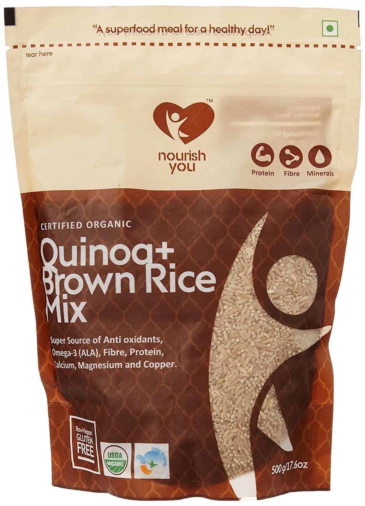 Nourish You Quinoa with Brown Rice Mix Image