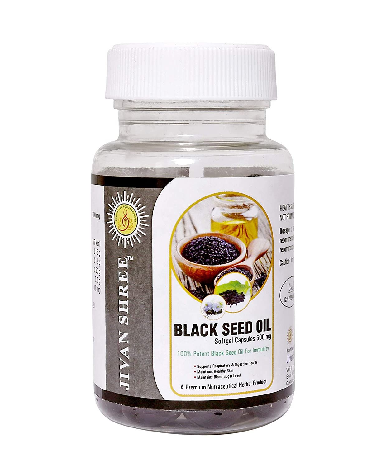 Jivan Shree Black Seed Oil Capsule Image