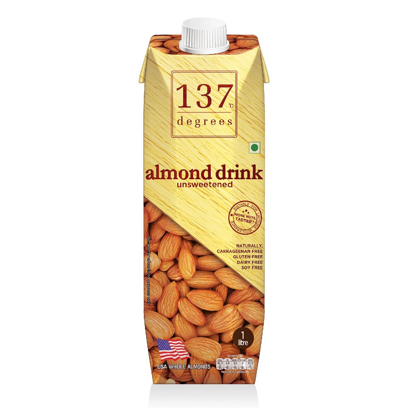 137 Degrees Almond Drink Unsweetened Image