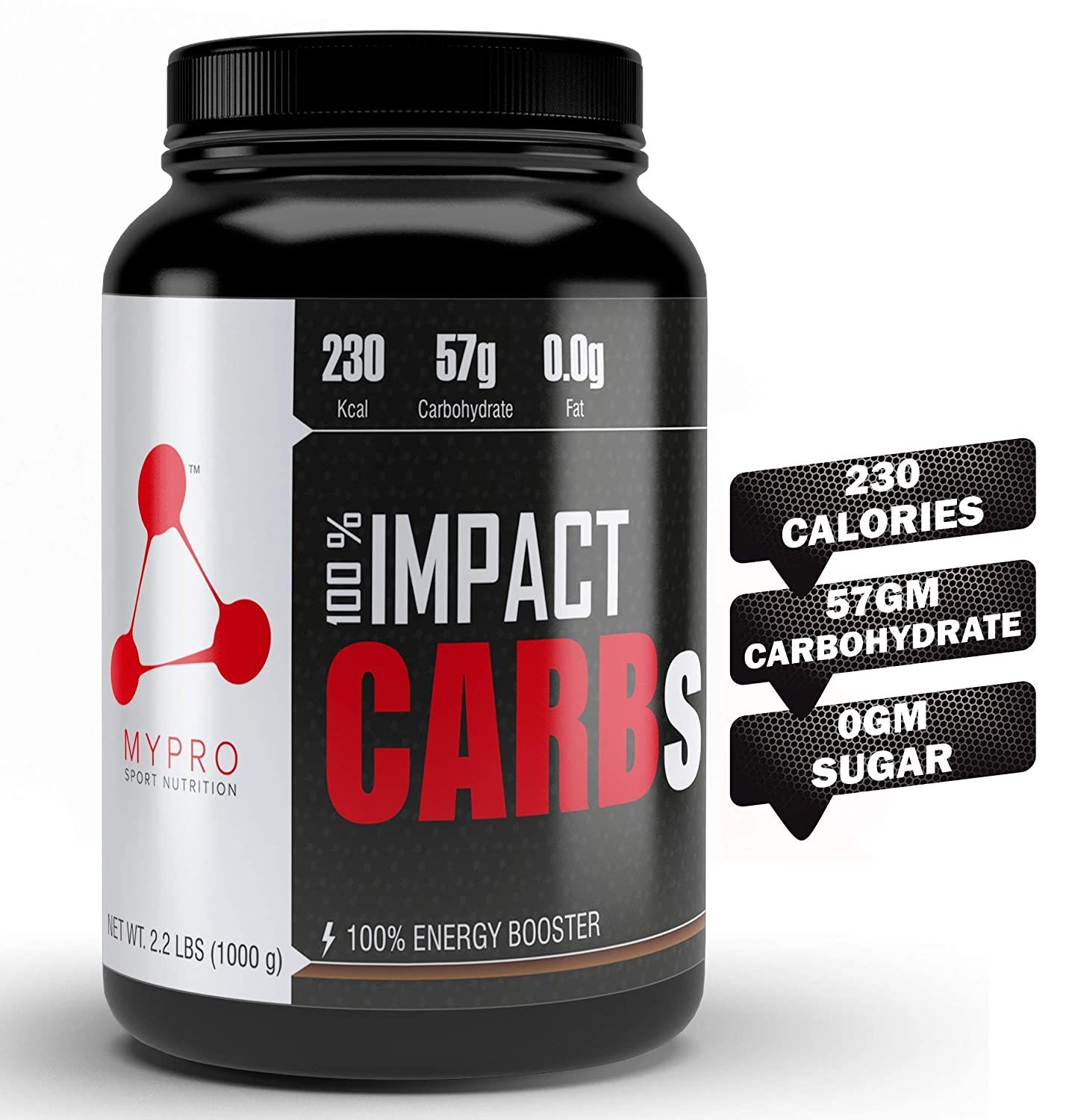 Mypro Sport Nutrition Carb Powder Supplement Image