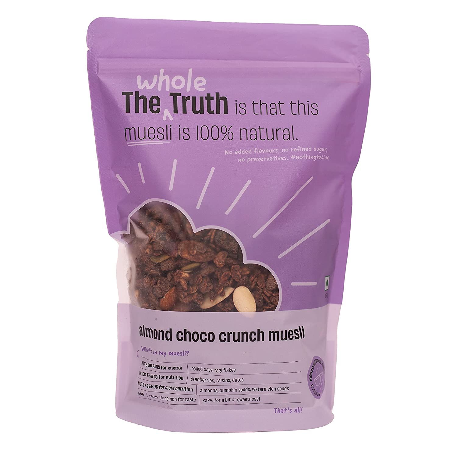 Thewholetruth Breakfast Muesli Almond Choco Crunch Image