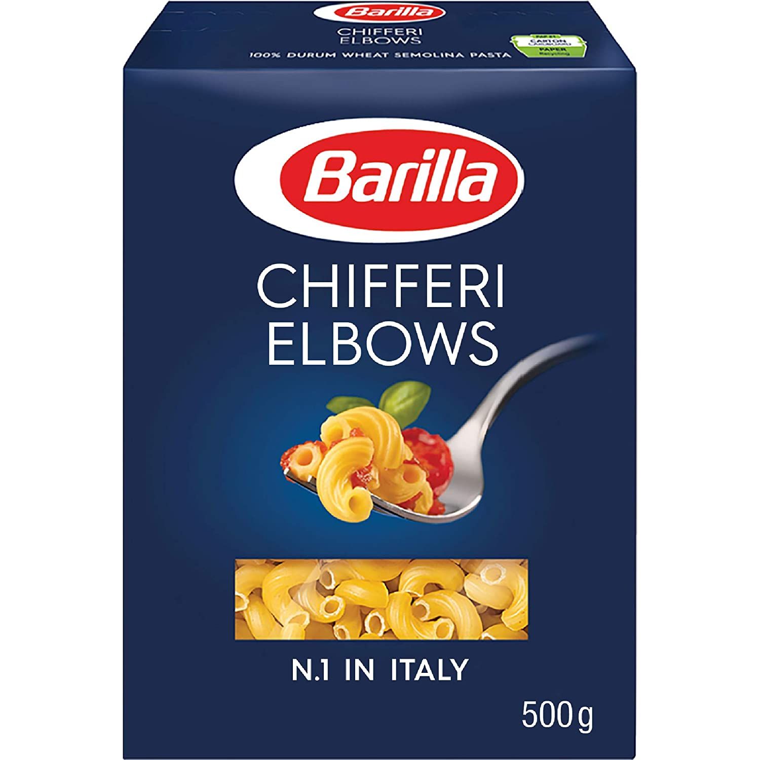 Barilla Pasta Chifferi Elbows Durum Wheat Image