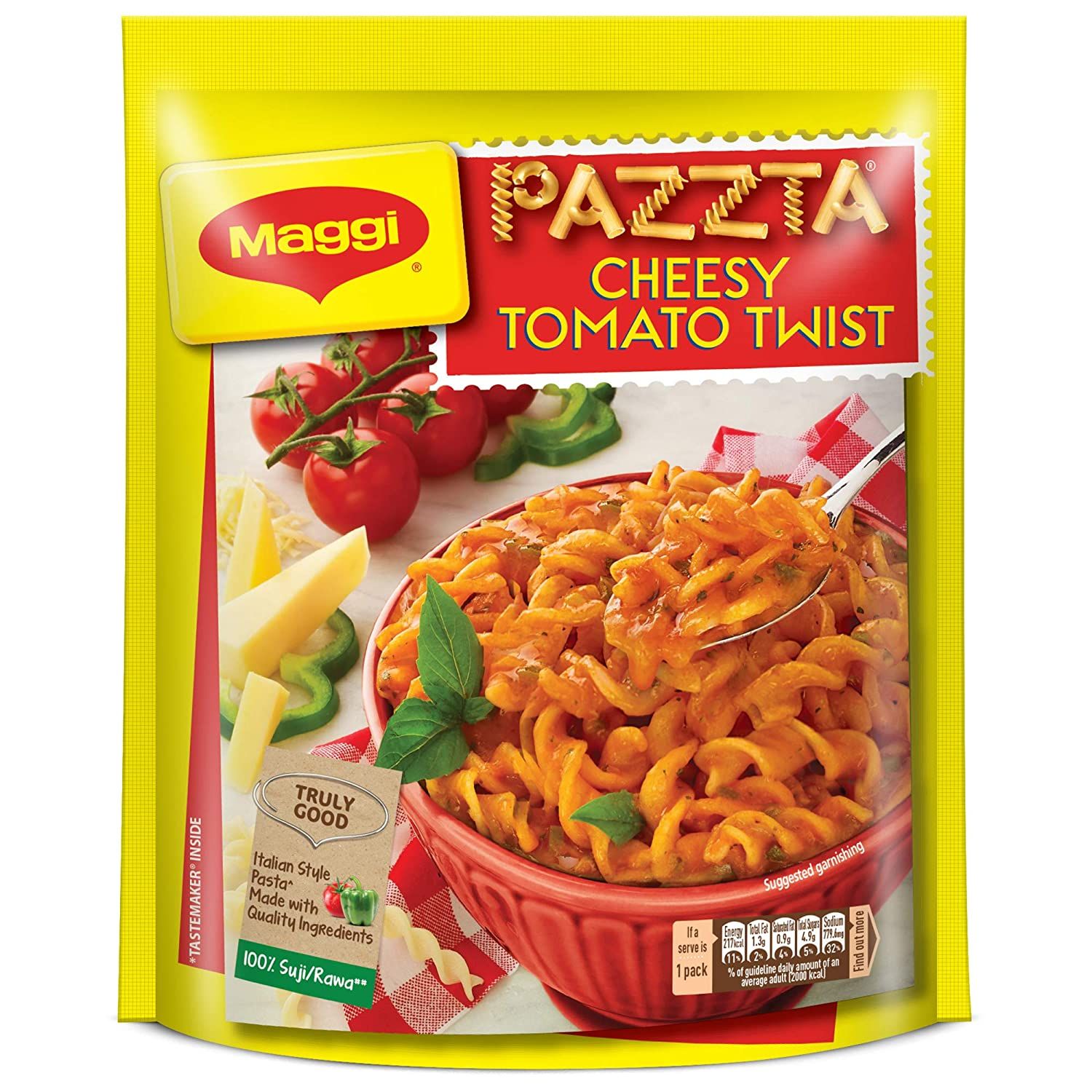 Nestle Pazzta Cheesy Tomato Twist Image