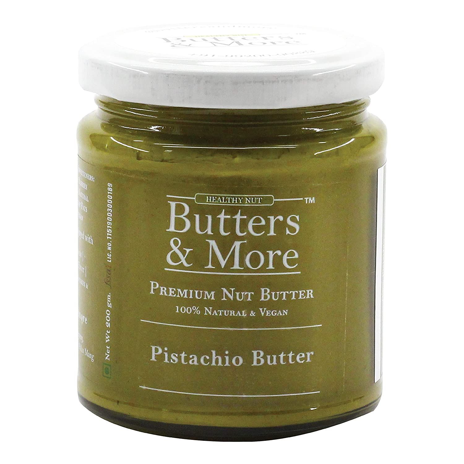 Butters & More Vegan Natural Pistachio Butter Image
