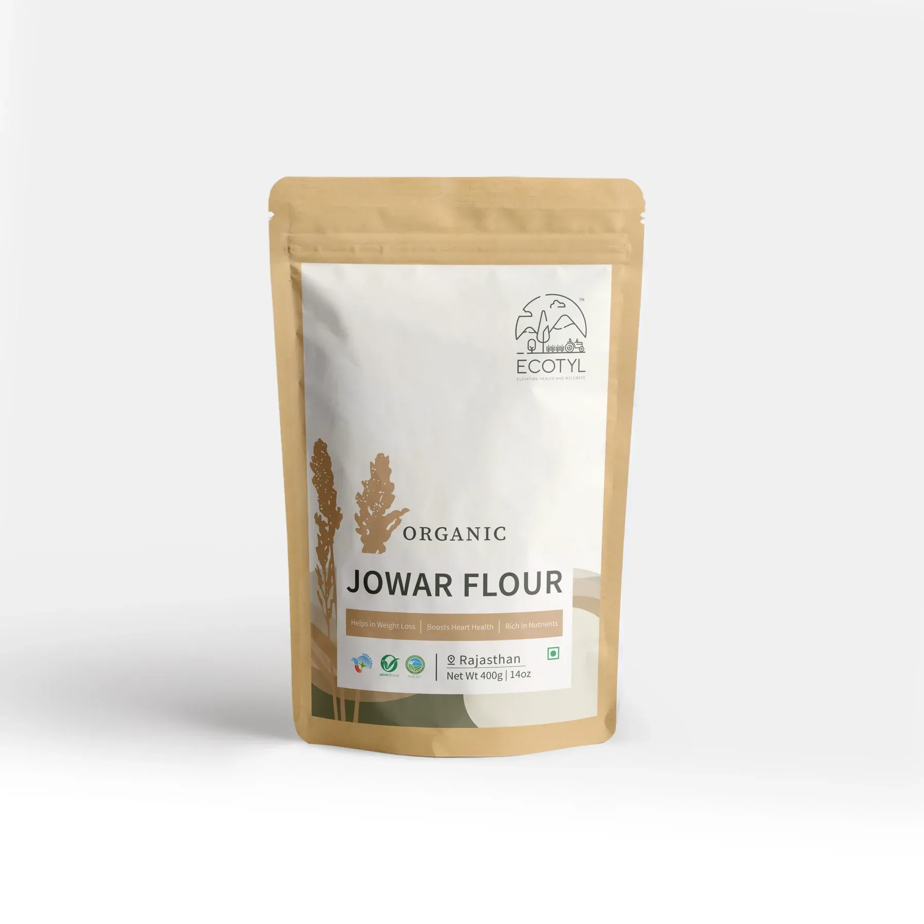 Ecotyl Organic Jowar Flour Image