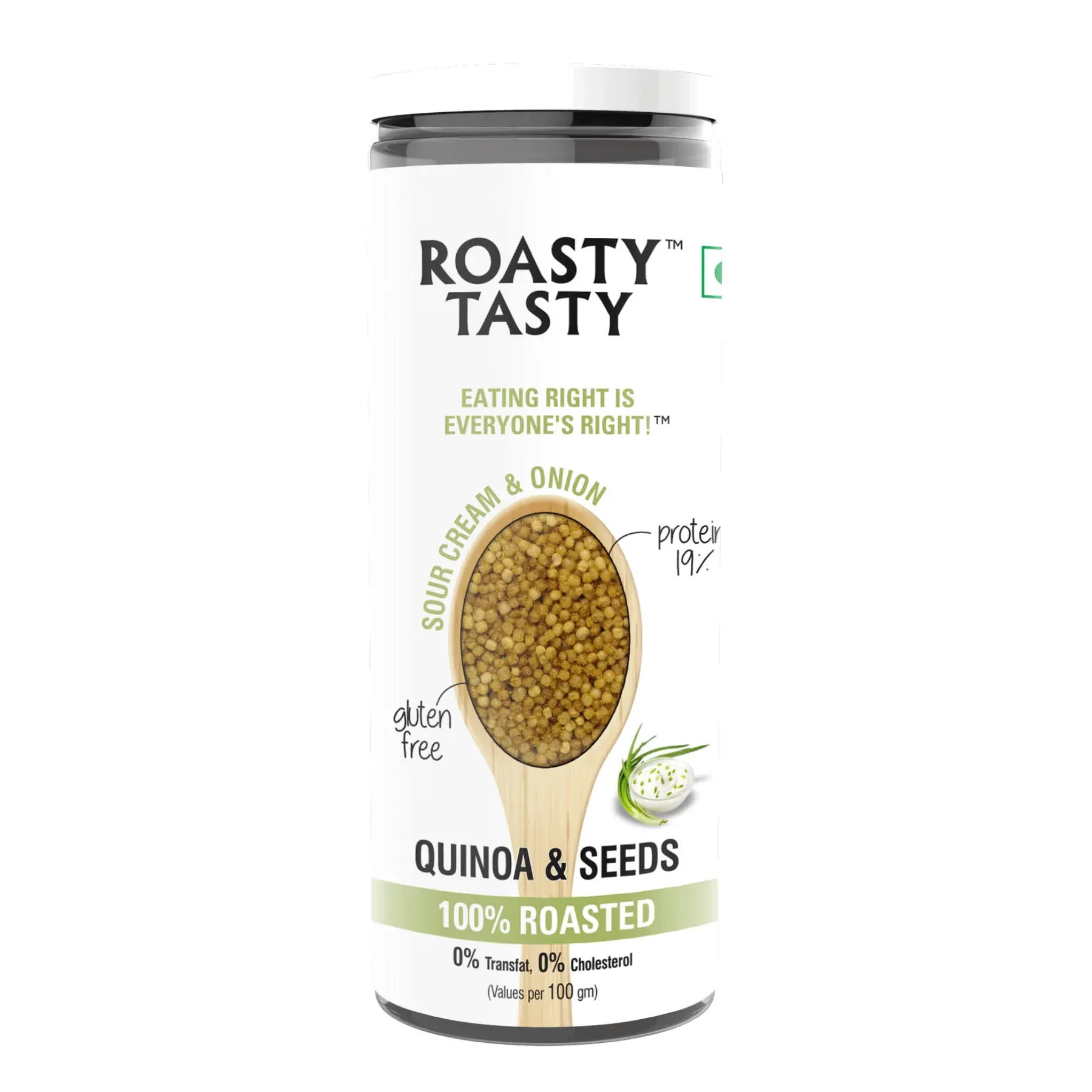 Roasty Tasty  Quinoa+Seeds Sour Cream & Onion  Image