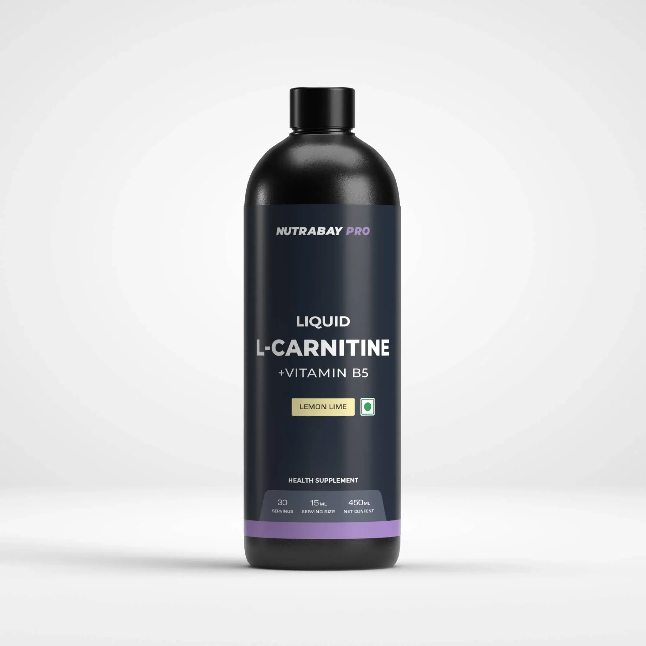Nutrabay Pro Liquid L-Carnitine Vitamin B5 Image