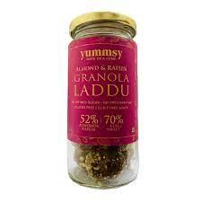 Yummsy Granola Laddu - Almonds & Raisins Image