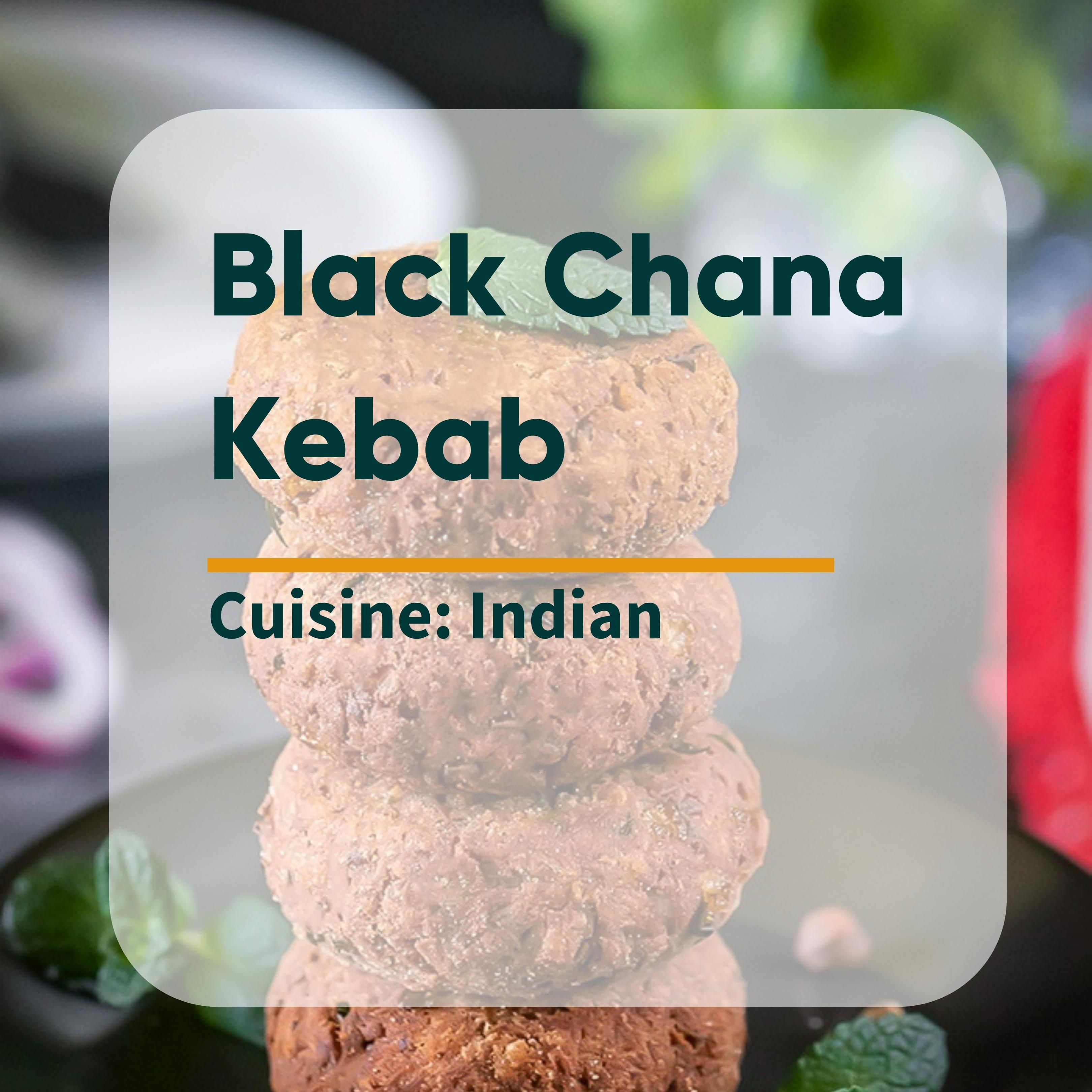Black Chana Kebab Image