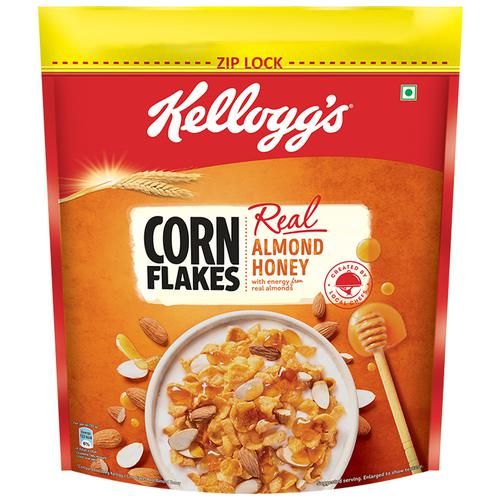 Kellogg's Corn Flakes With Real Honey Image