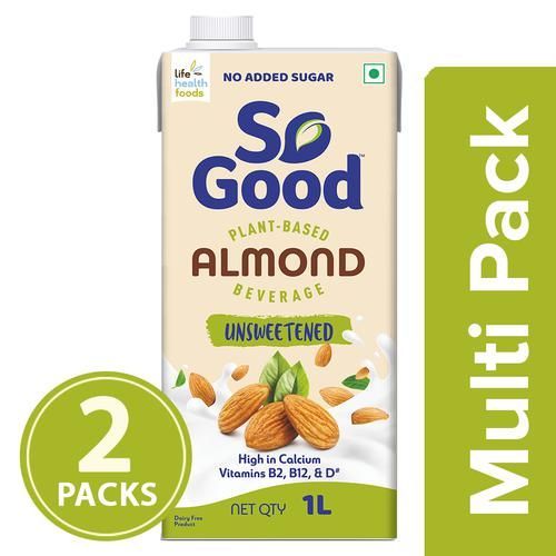 So Good Almond Milk Natural Unsweetened Image