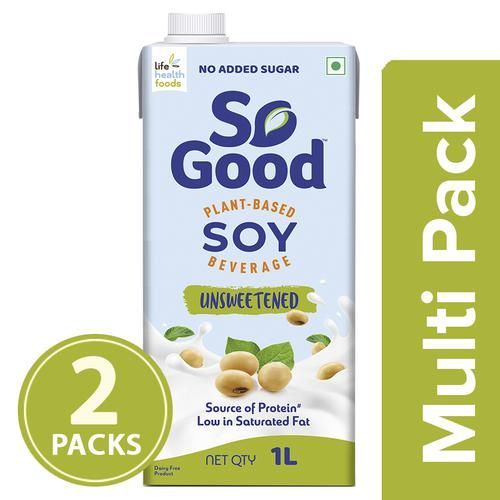 So Good Soy Milk Unsweetened Image