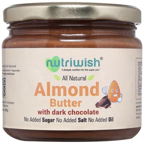 Nutriwish Almond Butter With Dark Chocolate Image