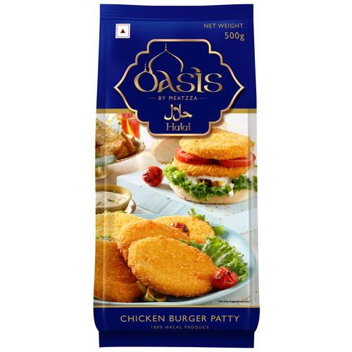 Oasis Chicken Burger Patty Image