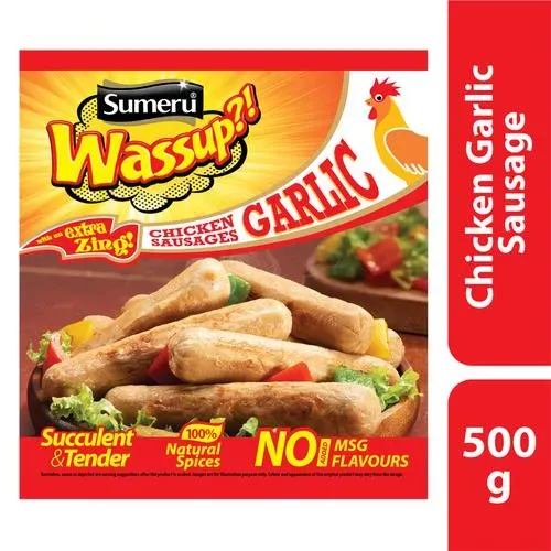 Sumeru Chicken Garlic Sausages Image