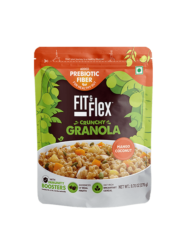 Fit And Flex Crunchy Granola Mango Coconut Image