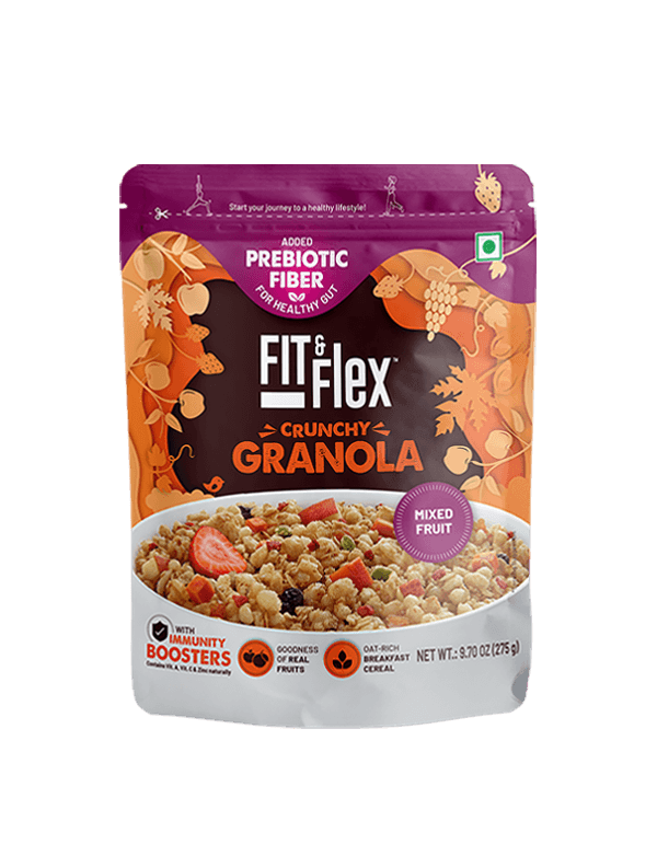 Fit And Flex Crunchy Granola Mixed Fruit Image