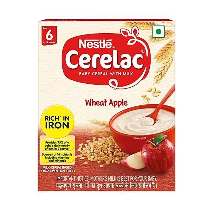 Nestle Cerelac Wheat Apple Image