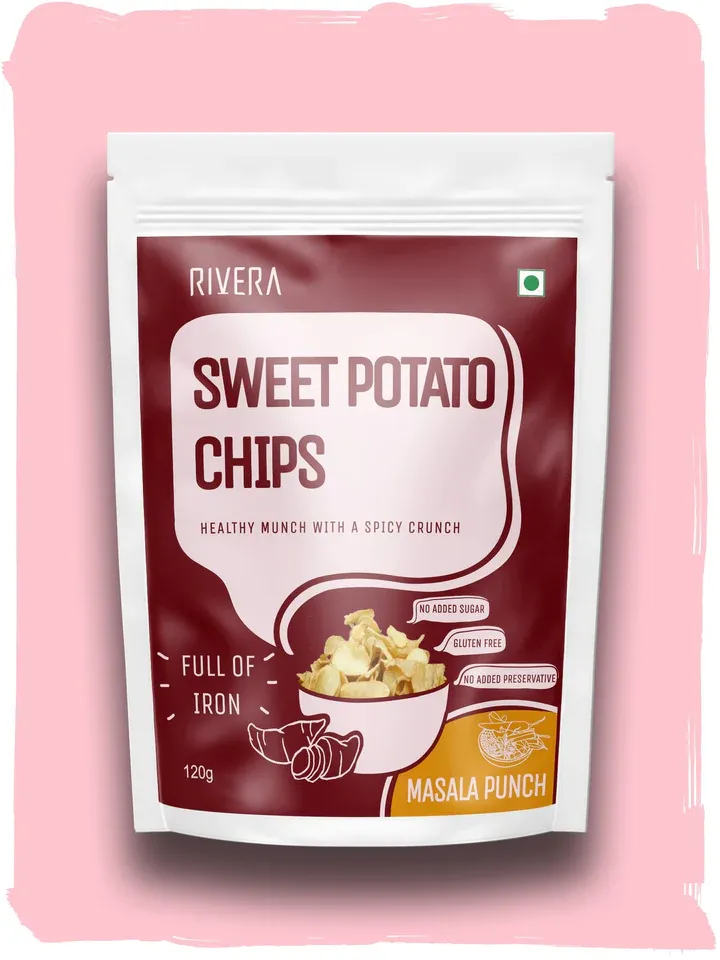 Rivera Sweet Potato Chips Masala Image