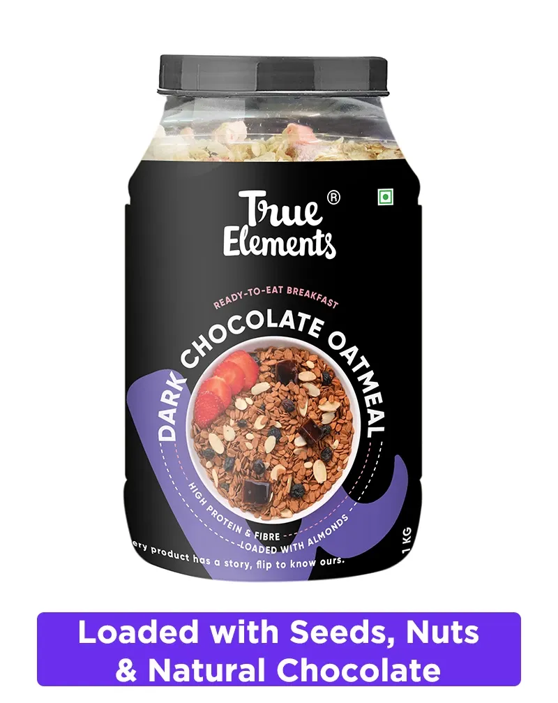 True Elements Dark Chocolate Oatmeal Image