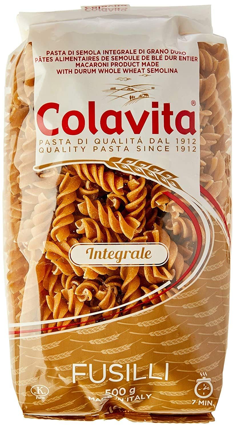 Colavita Fusilli Whole Wheat Pasta Image