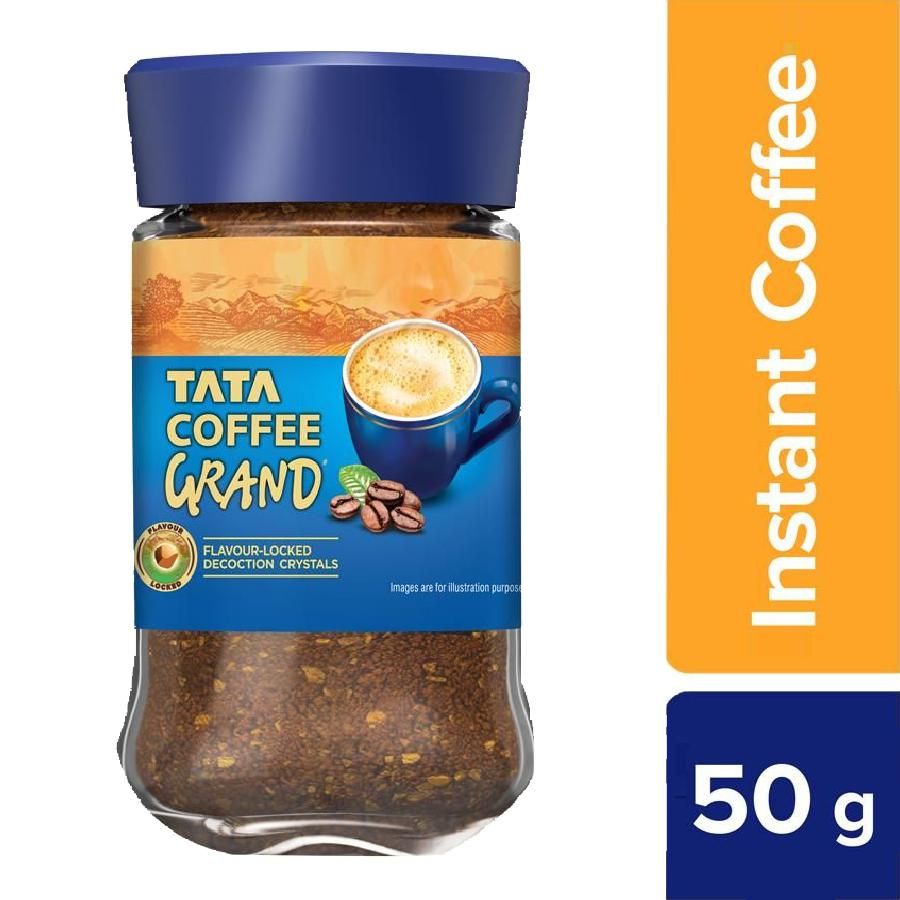 Tata Coffee Grand Instant Coffee Jar Image