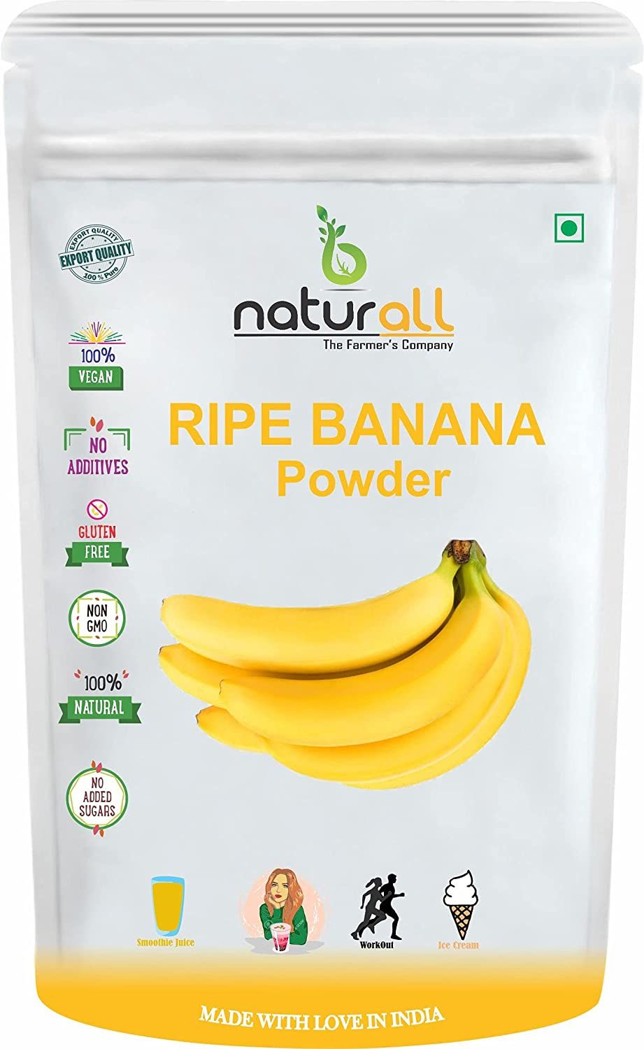 B Natural Ripe Banana Juice Powder Image