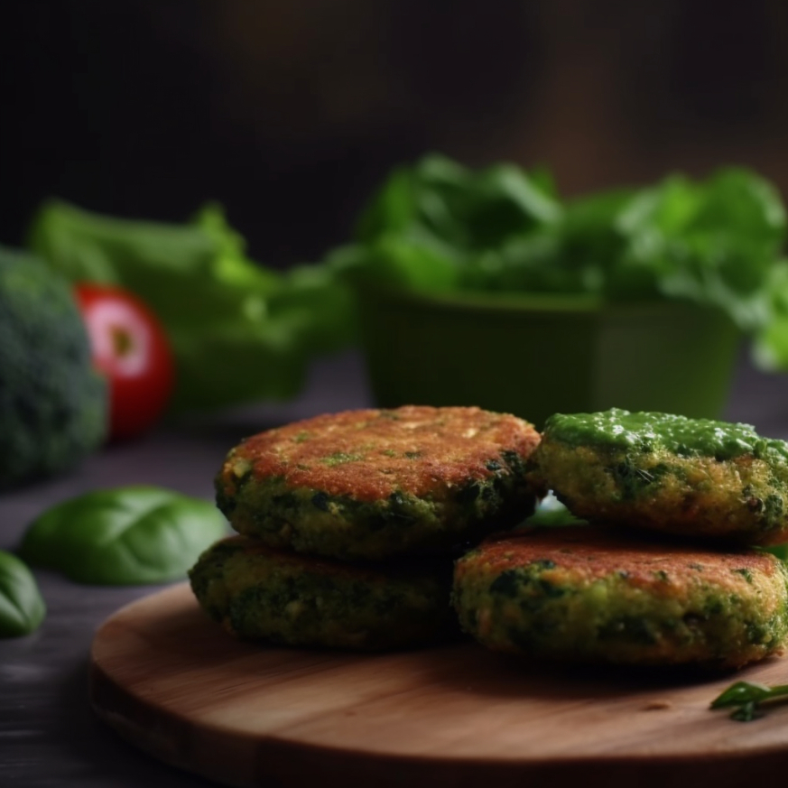 Broccoli and Spinach Cutlets