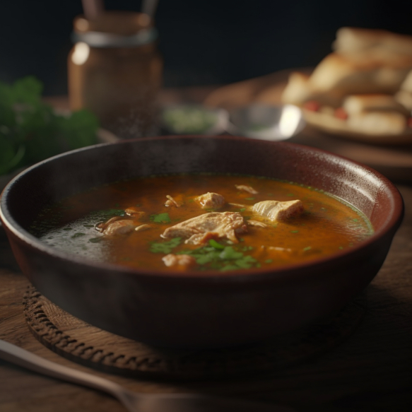Spiced Chicken Soup