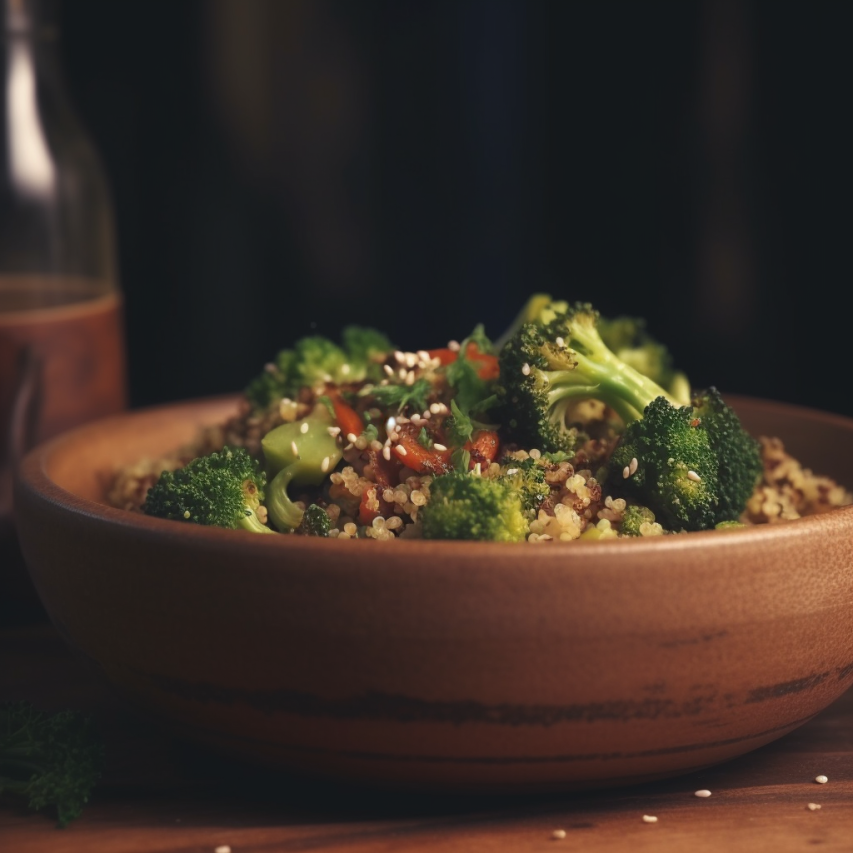 Spiced Broccoli Stir-Fry with Millets