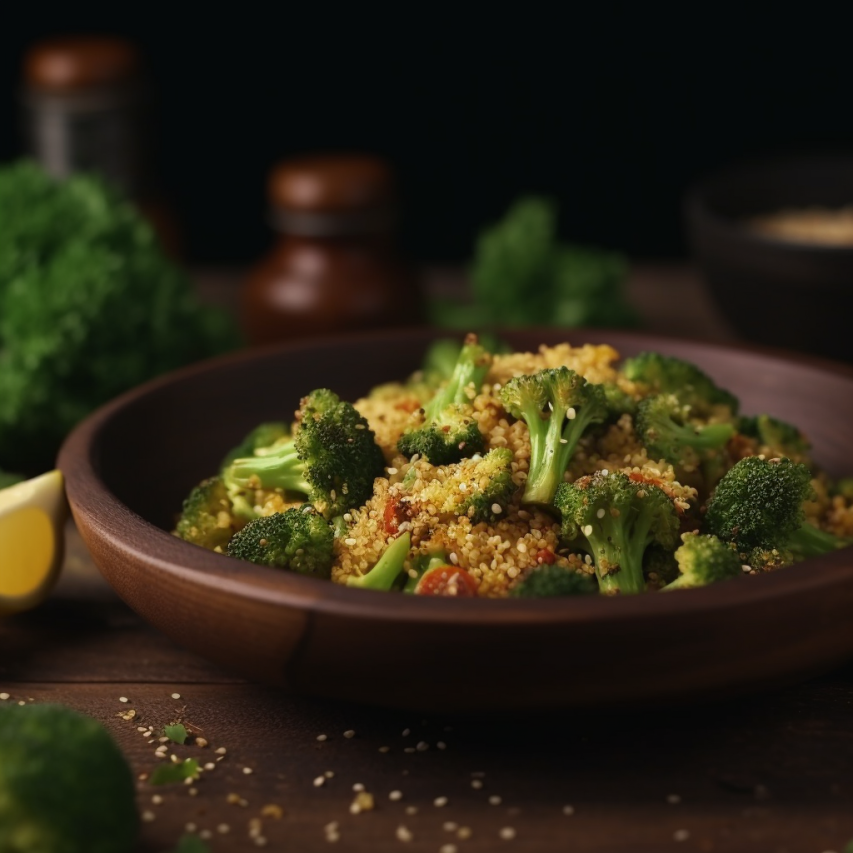 Spiced Broccoli Stir-Fry with Millets