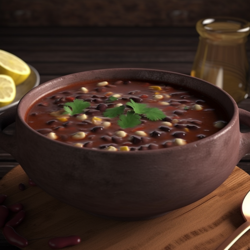 Mexican Black Bean Corn Soup